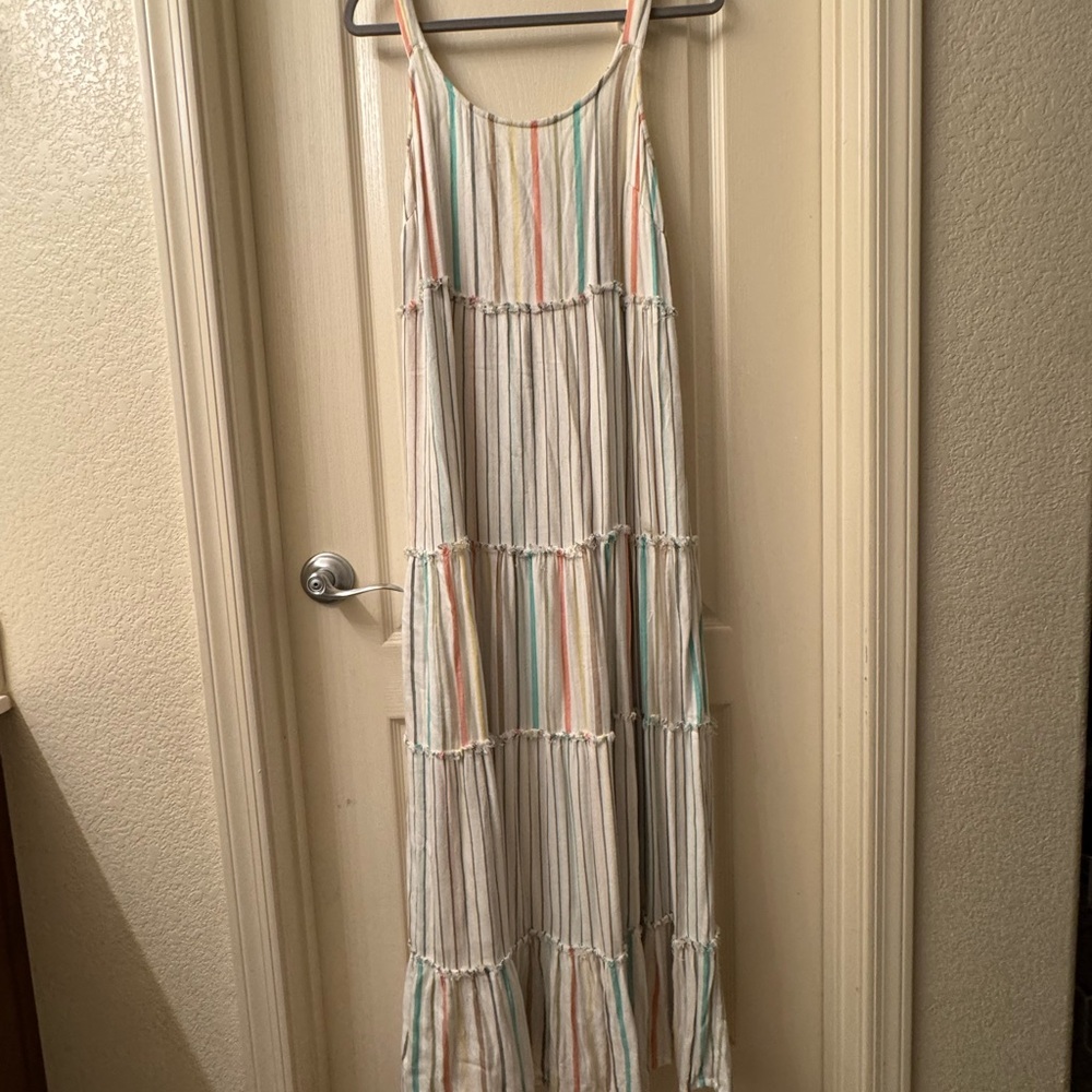 New Directions Multicolor Striped Dress